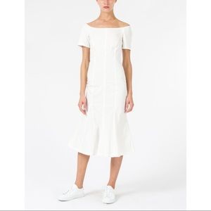 Creatures of Comfort White Azule Dress NWOT XS